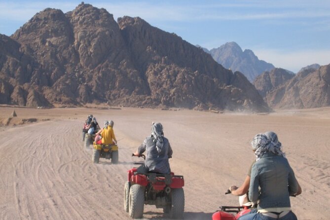 Quad Biking Tour in Sharm El Sheikh Desert - From the hotel gate to the Sinai desert