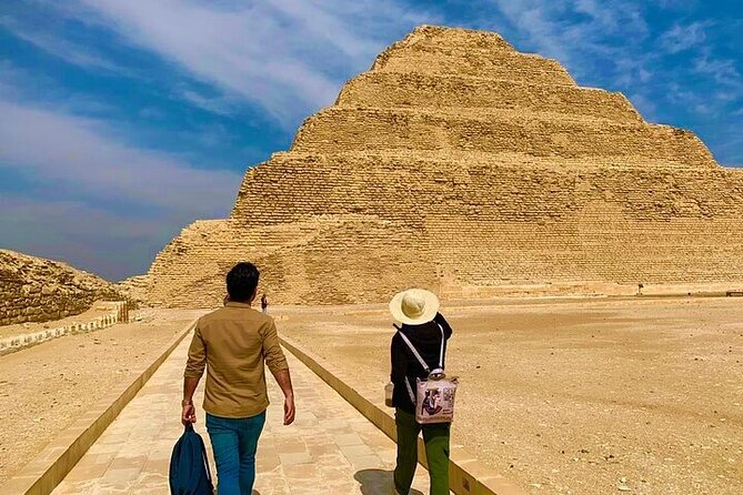 Saqqara, Dahshur - 10%to stray dogs and cats - Starting at Dahshur’s Bent and Red Pyramids