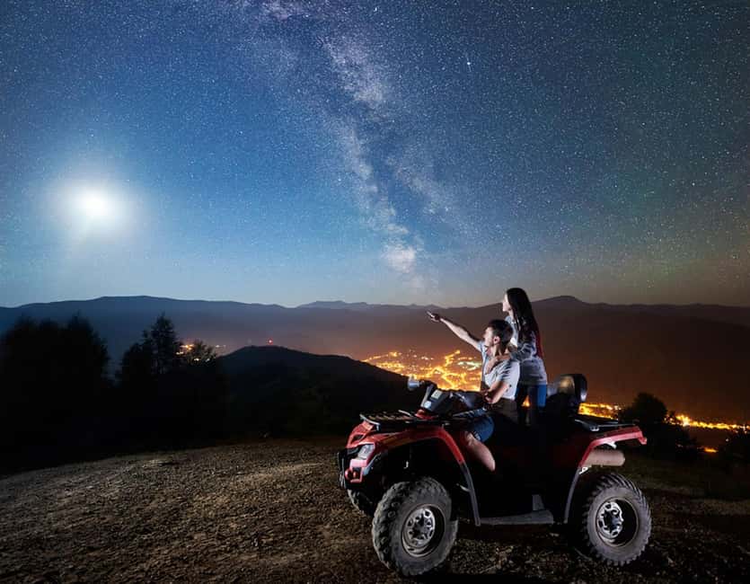 Sharm El-Sheikh: ATV and Camel Ride with BBQ Dinner and Show - From hotel pickup to the Sinai safari station