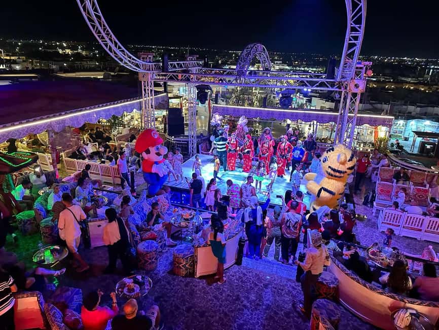Sharm El-Sheikh: Cafe & restaurant - Farsha or New Panorama - The seating issue at Farsha