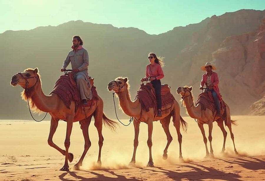 Sharm El-Sheikh: Camel Riding, Stargazing, BBQ Dinner & Show - The camel ride, short but memorable