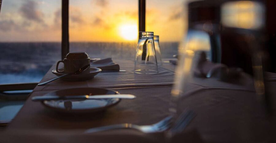 Sharm El Sheikh: Dinner Cruise W/ Optional Private Transfer - Sunset on the Red Sea, with a party waiting onboard