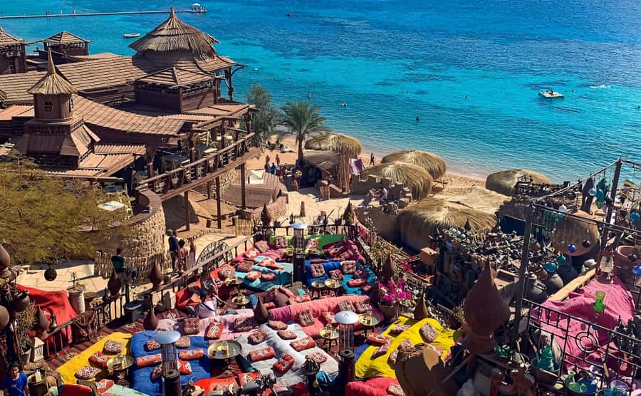 Sharm el Sheikh: Farsha Cafe & Soho Square Night Out Driver - Soho Square after Farsha