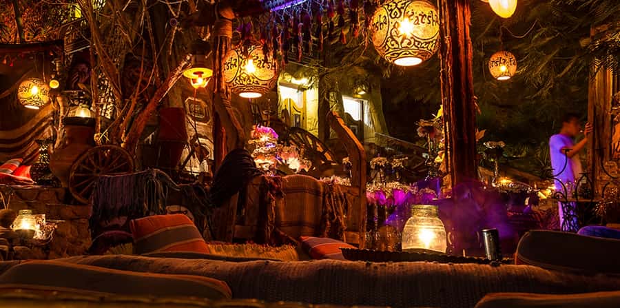 Sharm El-Sheikh: Farsha Mountain Lounge Private Trip - Shisha and outdoor comfort
