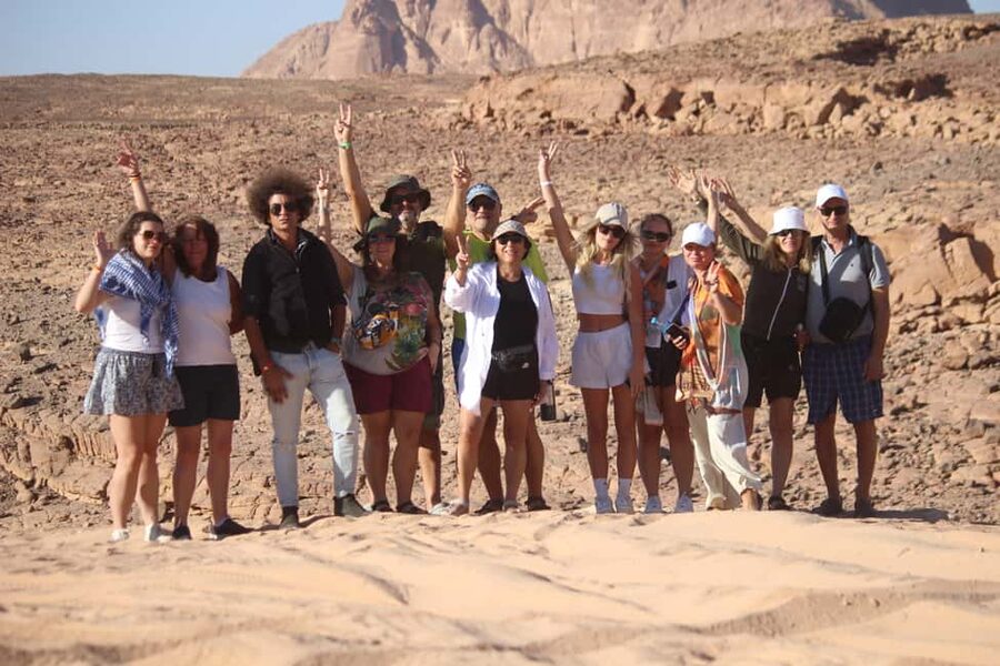Sharm El-Sheikh: Jeep Adventure to Blue Hole, Canyon & Dahab - Guides, drivers, and photographers