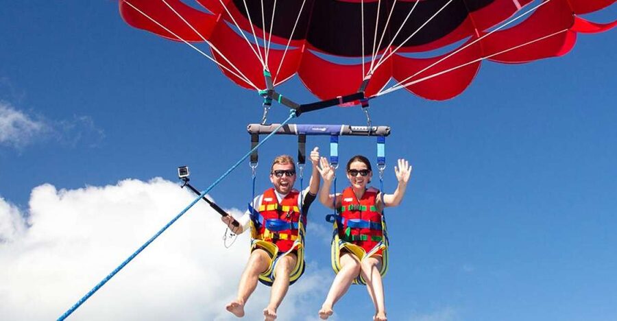 Sharm El-Sheikh: Parasailing, Camel Ride, Dive & Quad Bike - A camel ride adds a slower desert view