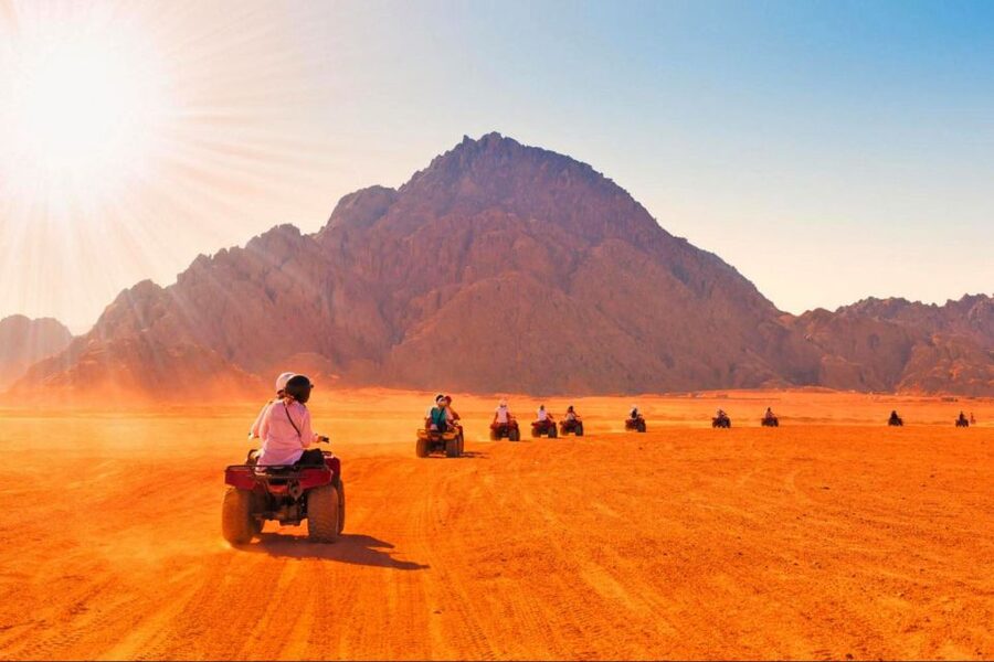 Sharm El-Sheikh: Parasailing, Camel Ride, Dive & Quad Bike - Parasailing gives you the clearest wide view
