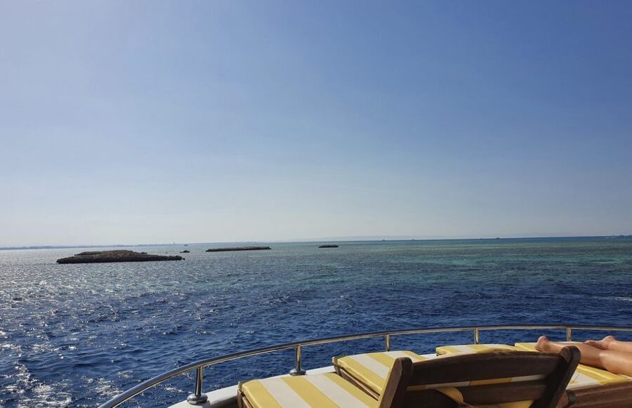 Sharm el-Sheikh: Premium Ras Mohammed & White Island Cruise - The second water stop and return sailing