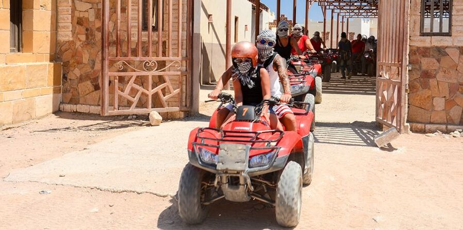 Sharm El Sheikh: Quad bike, Safari, Camel With Dinner & Show - Camel riding at sunset
