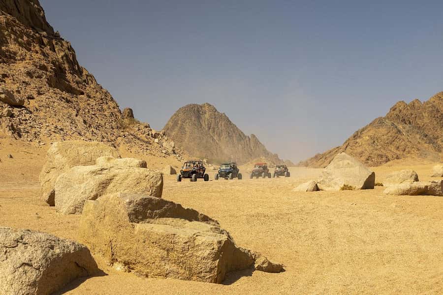 Sharm El Sheikh: Quad Biking & Desert Safari with Pickup - From Sharm El Sheikh to the desert station