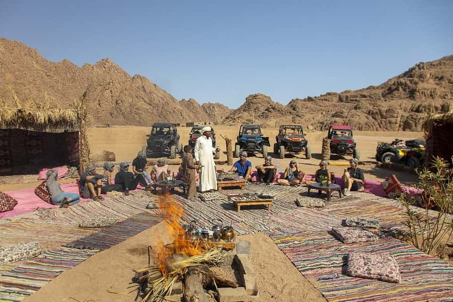 Sharm El Sheikh: Quad Biking & Desert Safari with Pickup - Riding through the Sinai desert