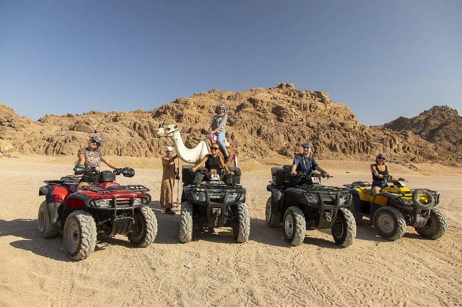 Sharm El Sheikh: Quad Biking & Desert Safari with Pickup - Getting comfortable on the quad bike