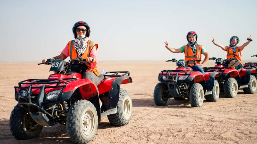 Sharm El Sheikh: Quad Biking trip with Authentic Bedouin Tea - What the guides add to the experience