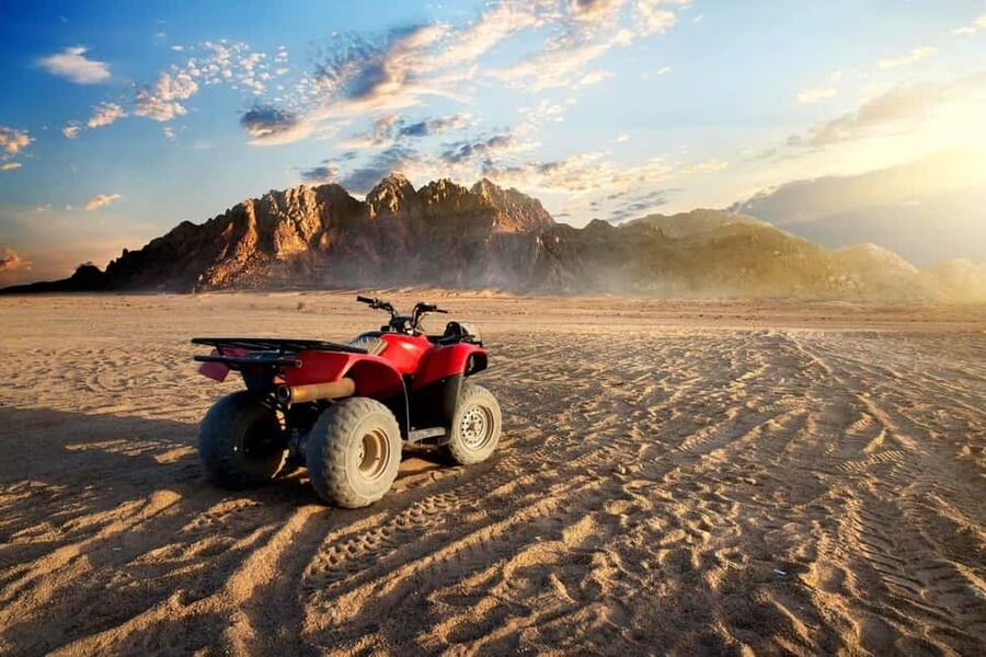 Sharm ElSheikh: ATV Quad & Buggy Adventure Sunrise or Sunset - Riding into the Sinai desert from Sharm El Sheikh