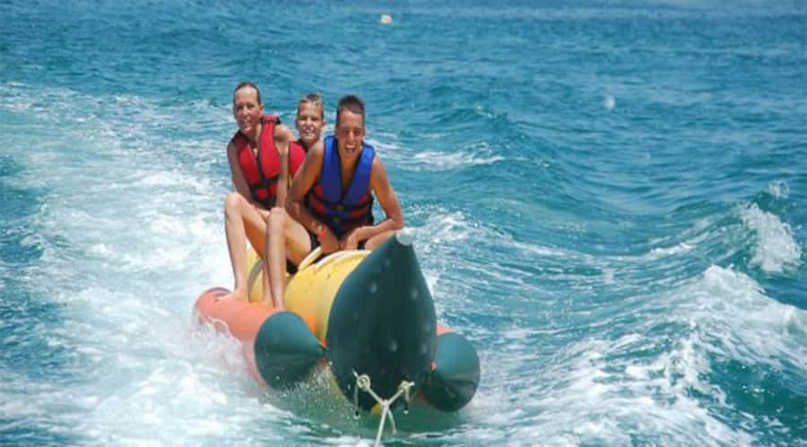 Sharm: Water Sports Adventure Day with Hotel Transfer - Quad biking through the Sinai desert