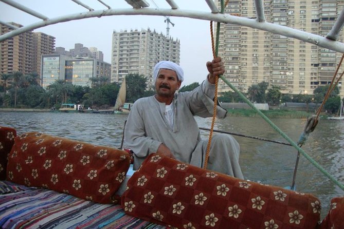 Short Felucca Trip On The Nile In Cairo - A quiet hour between Cairo’s bridges