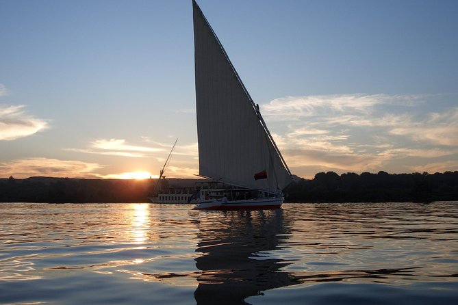 Short Felucca Trip On The Nile In Cairo - Qasr El Nil Bridge and the central Cairo view