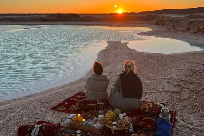 Siwa Oasis private all inclusive from cairo and GIZA - Floating in Siwa’s salt water