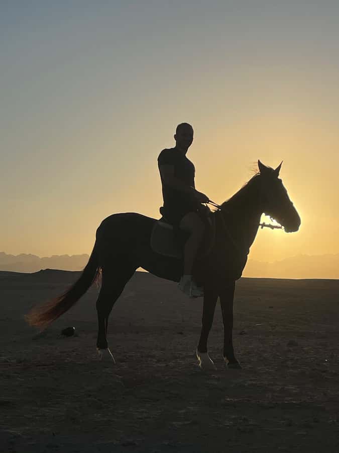 Soma Bay: Horse Riding Beach and Desert Tour With Transfer - Booking flexibility and useful preparation