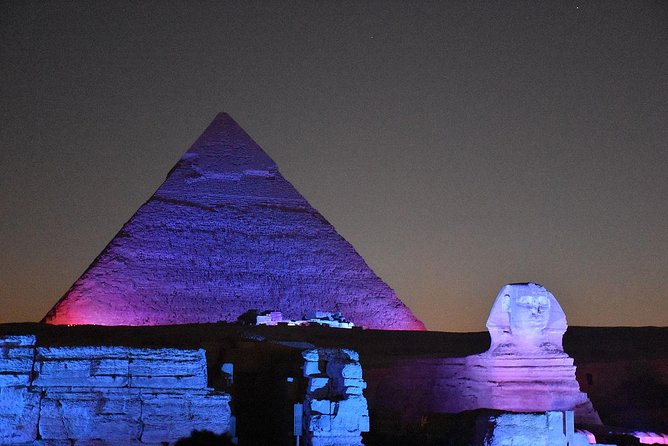 Sound and light show with Dinner with Pyramids view Roof Top Restaurant - How I would make the most of it