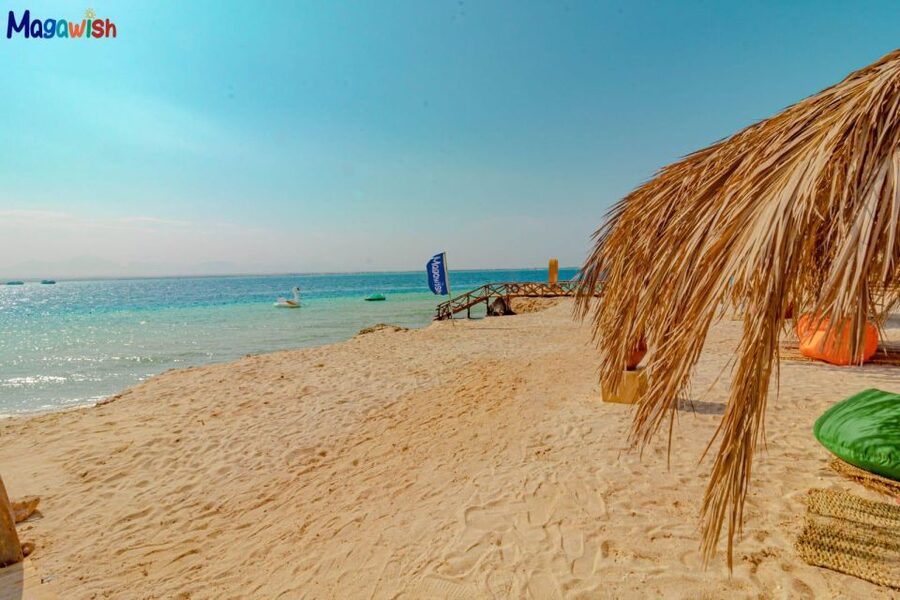Speedboat,Parasailing, Snorkeling & Piece Of Paradise Island - The parasail view over the coral