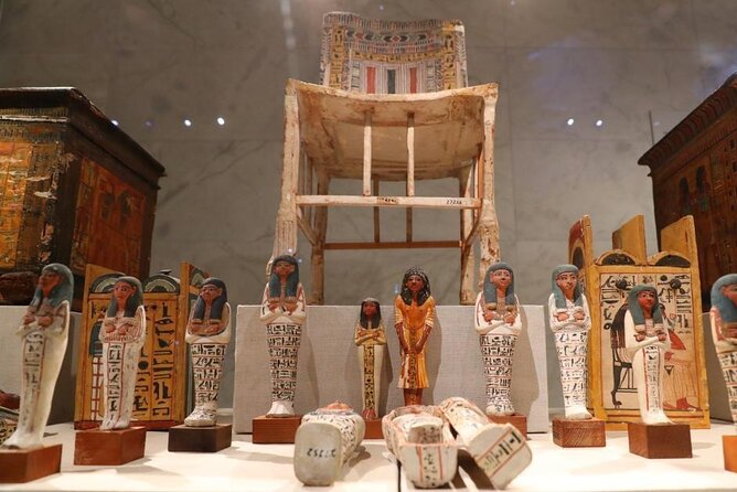 The National Museum of Egyptian Civilization - A small group changes the museum visit
