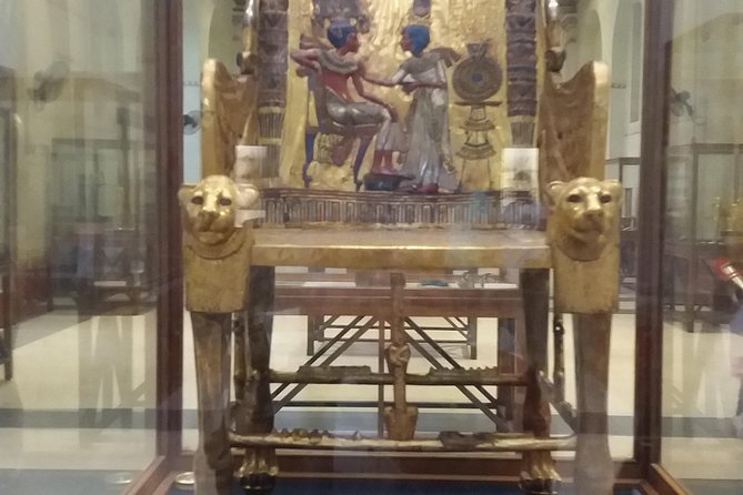 The Old Egyptian Museum in Cairo ( At Tahrir Square ) . - Mummies, statues, and small objects tell different stories