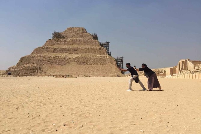 Top Day Tour To Giza Pyramids & Memphis City & Sakkara Pyramid - Starting at 8:00 am with a private Cairo transfer