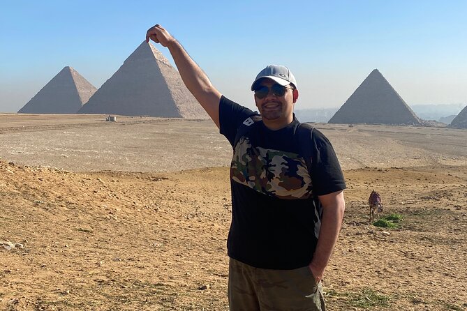 Top Rated Giza Pyramids,Sphinx,Camel ride,lunch & inside pyramids - The Sphinx and Valley Temple