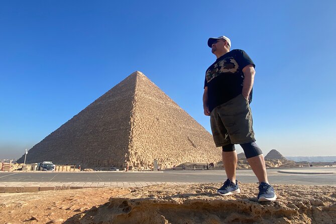 Top Rated Giza Pyramids,Sphinx,Camel ride,lunch & inside pyramids - What the guides add to the visit