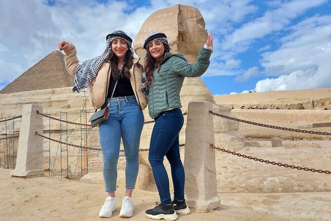 Tour Giza pyramids,Sphinx,Sakkara Pyramid,Memphis& Pyramid Inside - Khafre, Menkaure, and the Sphinx