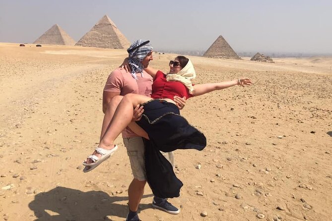 VIP Giza Pyramids, Sphinx, Lunch,Camel Ride & inside 3rd pyramid - The panoramic viewpoint