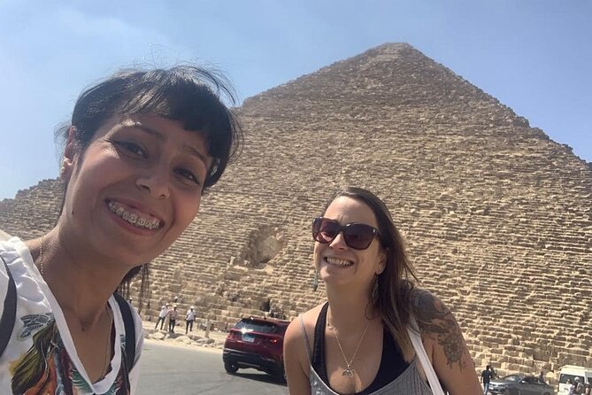 VIP Half Day Tour Giza Pyramids ,Great Sphinx and Cairo Food Tour - A two-hour taste of Egyptian food in Giza