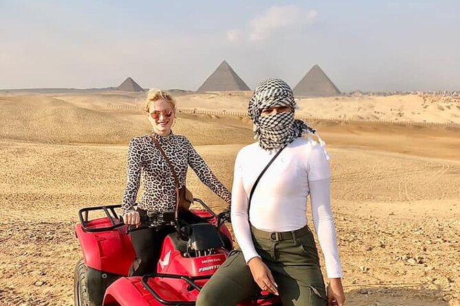 VIP Private GizaPyramids,Sphinx,Camel,QuadBike&Inside 3rd Pyramid - Hotel pickup and the shape of the day