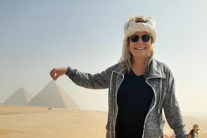 VIP Private Tour Giza Pyramids,Inside Pyramid ,Camel Ride ,lunch - The Three Pyramids: Khufu, Khafre, and Menkaure