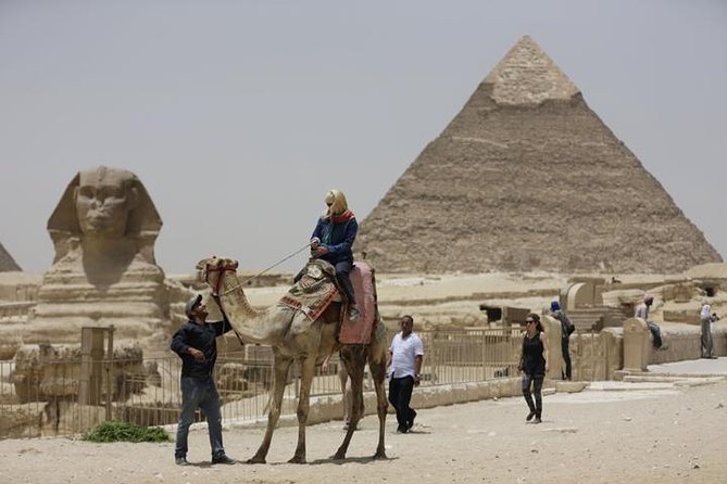 VIP Private Tour Giza Pyramids Sphinx ,Camel,Inside Pyramid - The Valley Temple and Great Sphinx