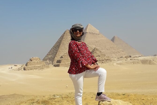 VIP Private Tour Giza Pyramids ,Sphinx , Quad Ride, Camel Ride - The ATV quad-bike portion outside the gate