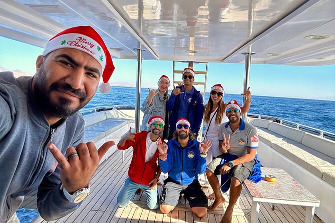 VIP -White Island & Ras Mohamed Snorkel Excursion - Lunch, drinks, and the practical boat setup