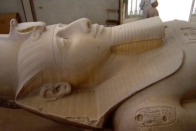 visit the pyramids of Giza + the necropolis of Saqqara + the Memphis site. - A private guide changes the feel of the day