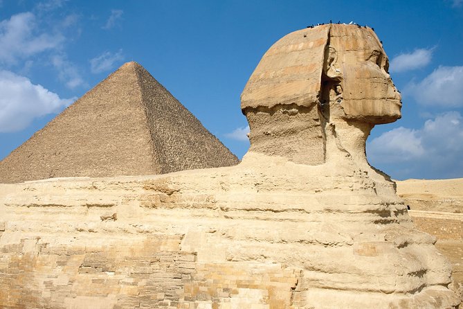 Wonderful Full Day Egyptian Museum and Great Pyramid - Meeting the Great Sphinx beside Chephren